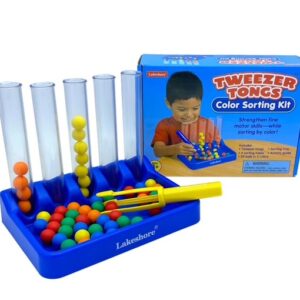 Lakeshore-Tweezer Tongs Color Sorting Kit