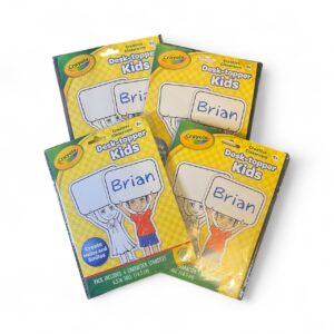 24 Crayola Desk Topper Kids