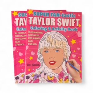 Super FAN-tastic Taylor Swift Coloring & Activity Book (Set of 2)