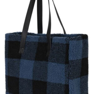 Barnes & Noble Blue Sherpa Tote Bag