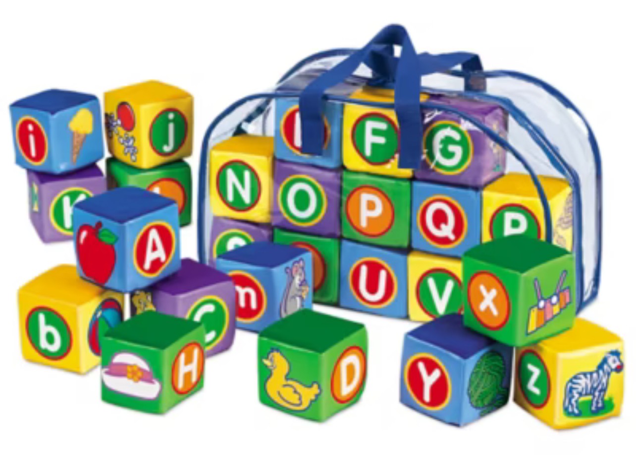 Lakeshore Soft Washable ABC Blocks