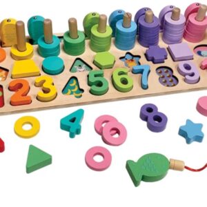 New in Box- Early Learning Wooden Playset