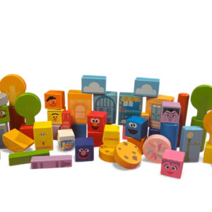 Sesame Street Wooden Block Set
