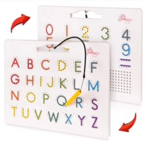Magnetic Letters and Numbers Tracing Board