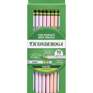 10 Pack of Ticonderoga Pastel Pencils