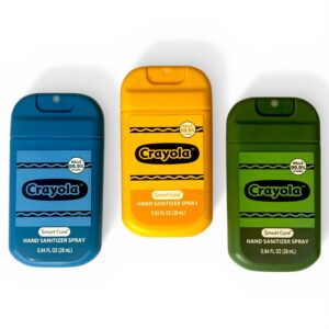 3 Crayola Smart Care Hand Sanitizer Sprays