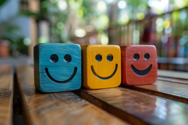 Customer satisfaction survey emoji