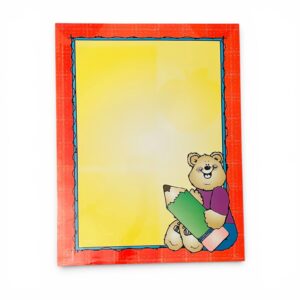 DJ Inkers Bear and Pencil Poster