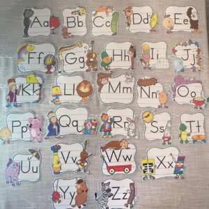 Carson Dellosa Classroom Alphabet Cards (2006)