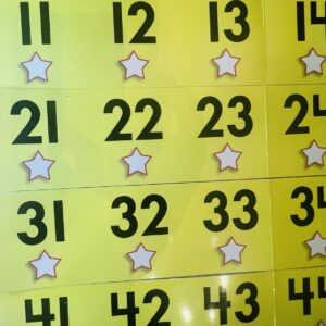 Vintage TREND Number Line 2001 Classroom Original