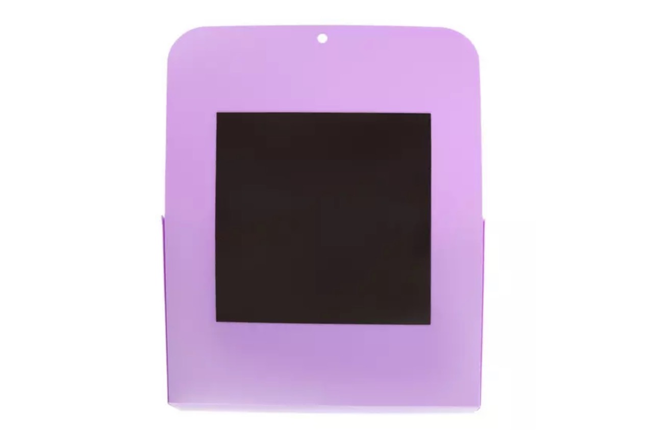 Making the Grade Pink and Purple Checkered Magnetic Pocket Paper Holder - Image 2