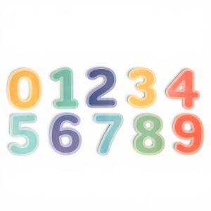 Large 10 Inch Numbers 0-9