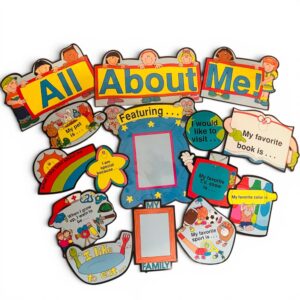 Carson Dellosa All About Me Bulletin Board Set