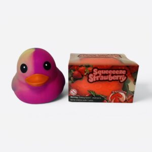 Sunny Days Jumbo Squeezy Duck & Huge Squeeeeze Strawberry