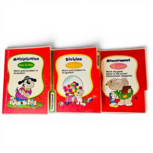 3 Carson Dellosa Math File Folder Games (3rd Grade)