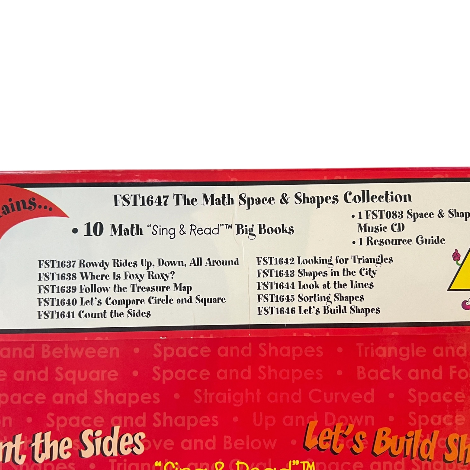 10 BIG BOOK Set (Space and Shapes) Frog Street Press Math "Sing and Read" - Image 4
