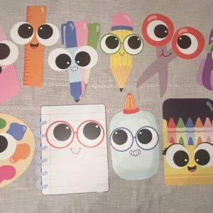 Making the Grade Large School Icon Cutouts