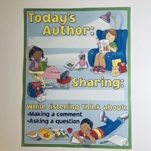 Carson Dellosa "Today's Author" Vintage Poster