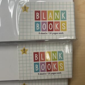 25 Blank Books