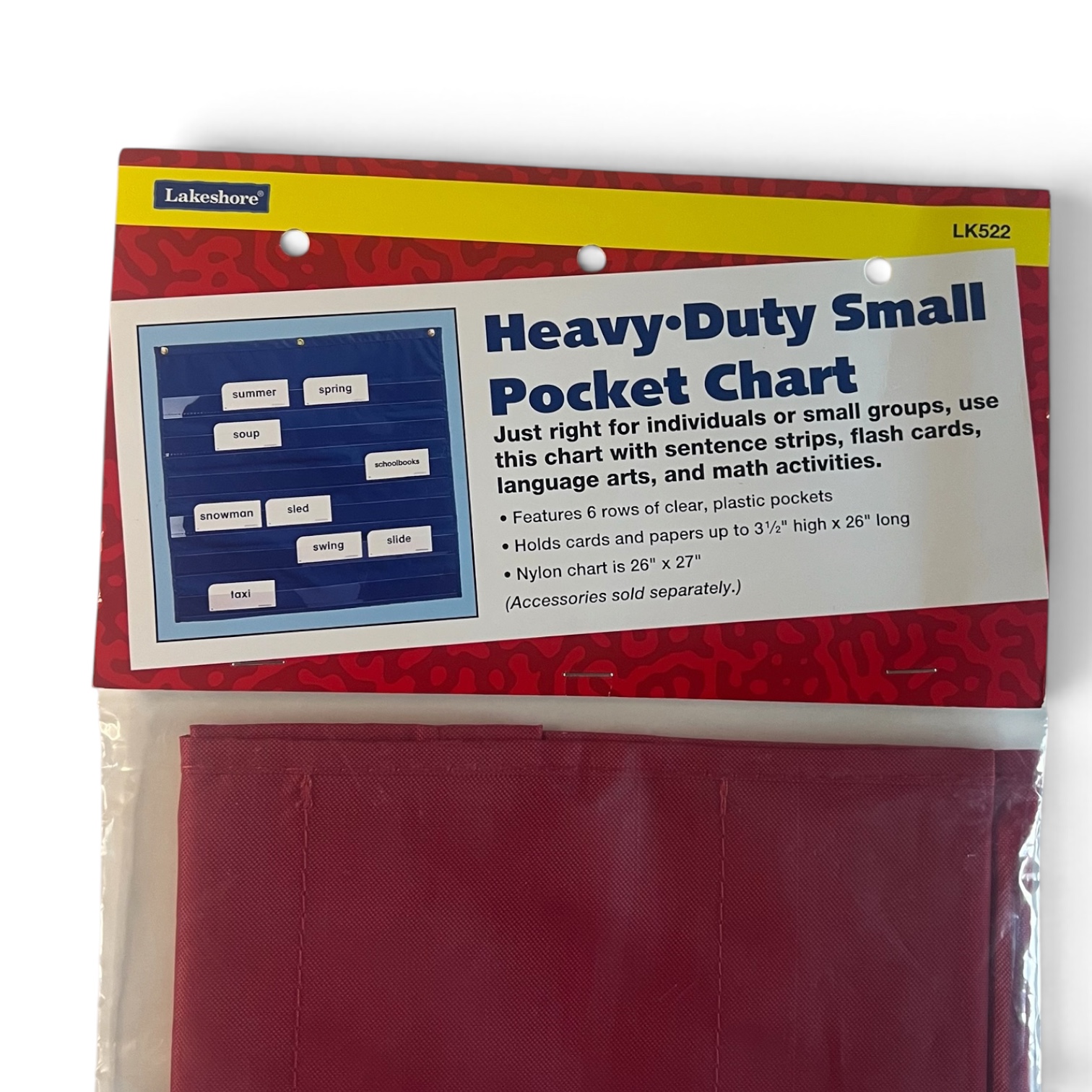 Lakeshore Heavy Duty Small Pocket Chart - New in Package