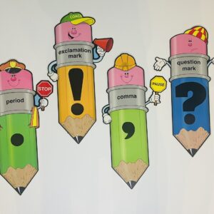 4 Carson Dellosa Punctuation Pencils