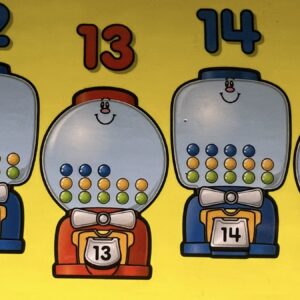 Carson Dellosa Bubble Gum Machine Counting Border