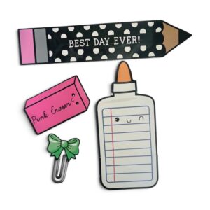School Girl Style - Extra Large School Supply Accents