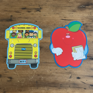 Large Carson Dellosa Double Sided School Accents