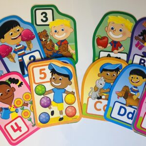 Lakeshore Kids Alphabet, Number and Color Cards